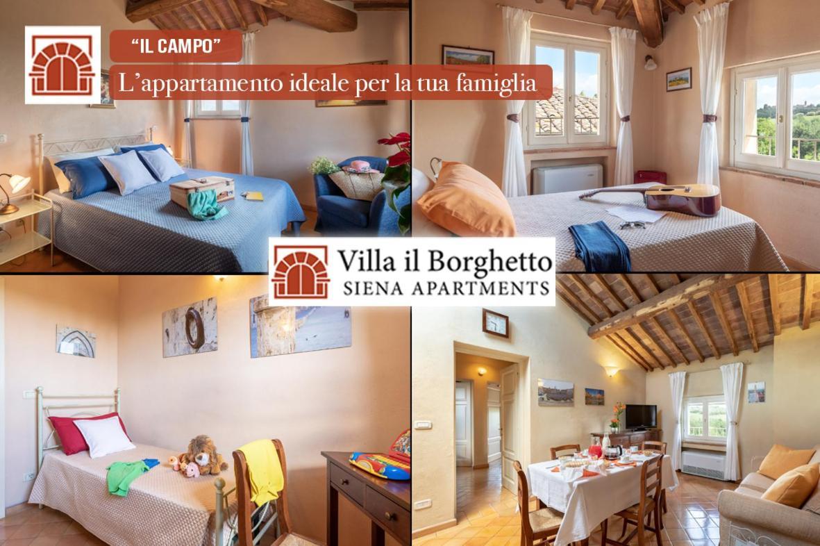 Villa Il Borghetto Siena Eksteriør billede